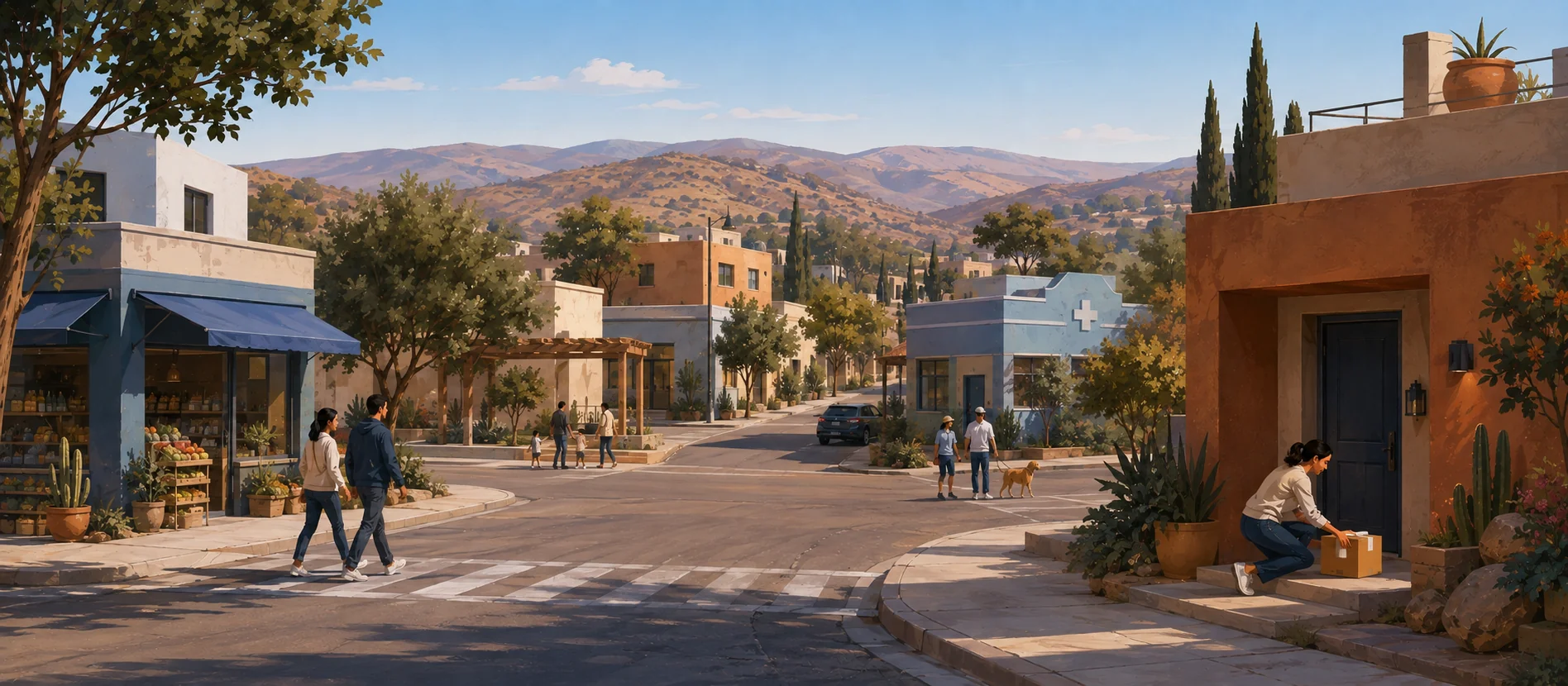 Original illustration representing the residential and recorded service context of Bonifaz Popoff, Ensenada