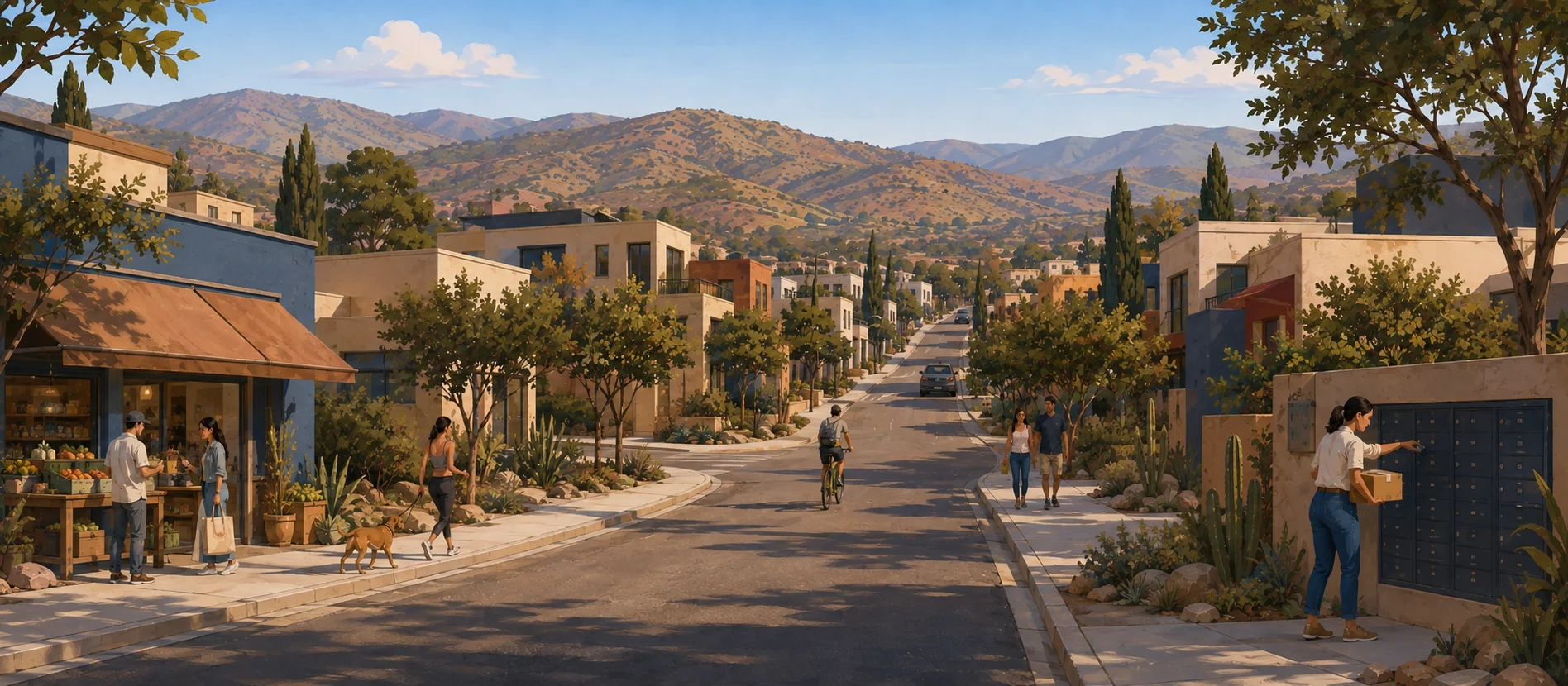Original illustration representing the residential and recorded service context of Bronce, Ensenada