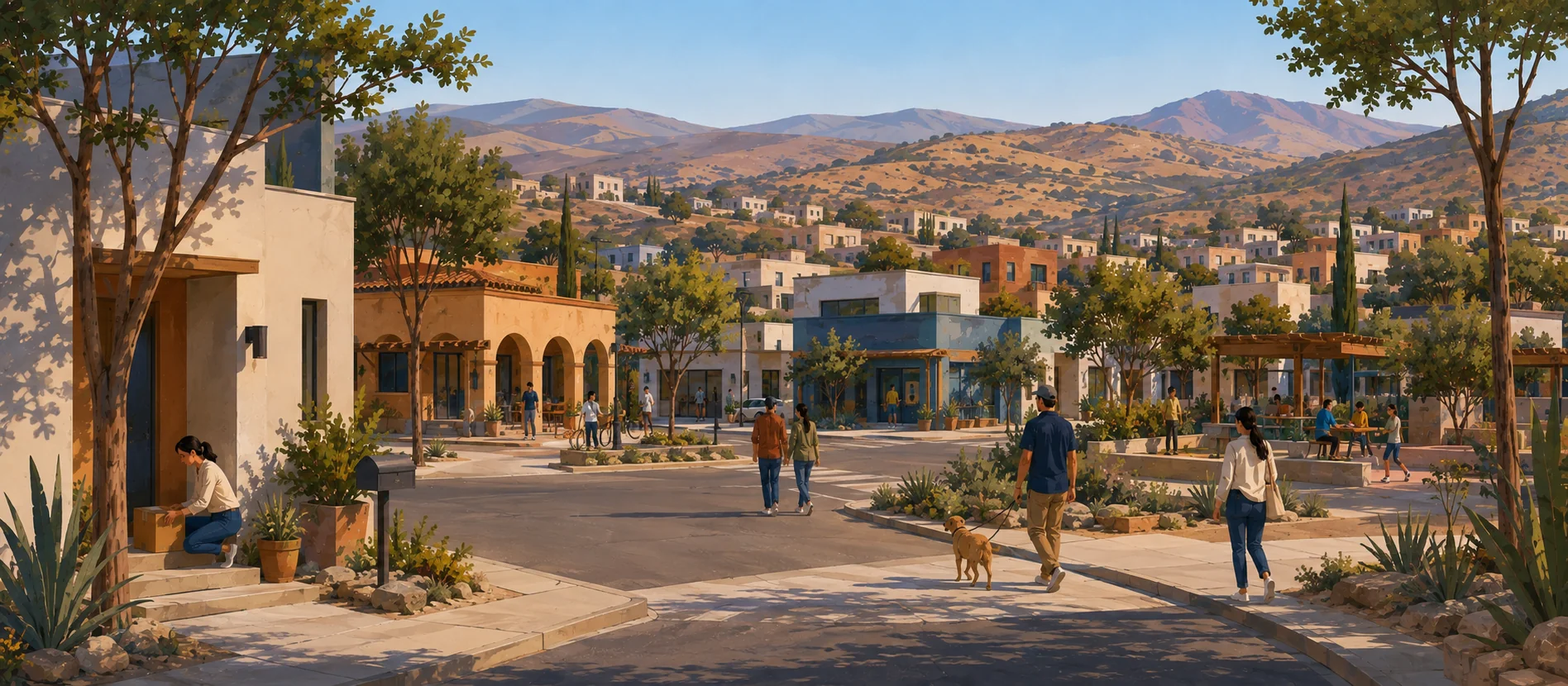 Original illustration representing the residential and recorded service context of Ulbrich, Ensenada