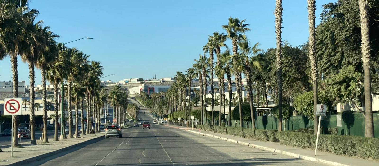 Calles de la Colonia El Florido, Tijuana, Baja California