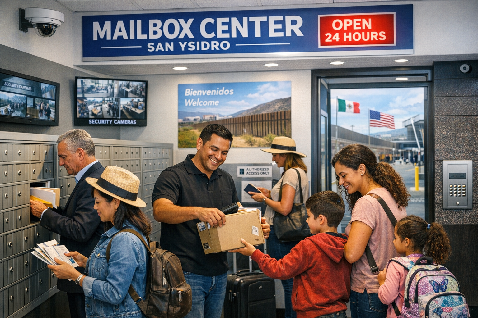 affordable mailbox rental in San Ysidro - Secure Mailbox Service