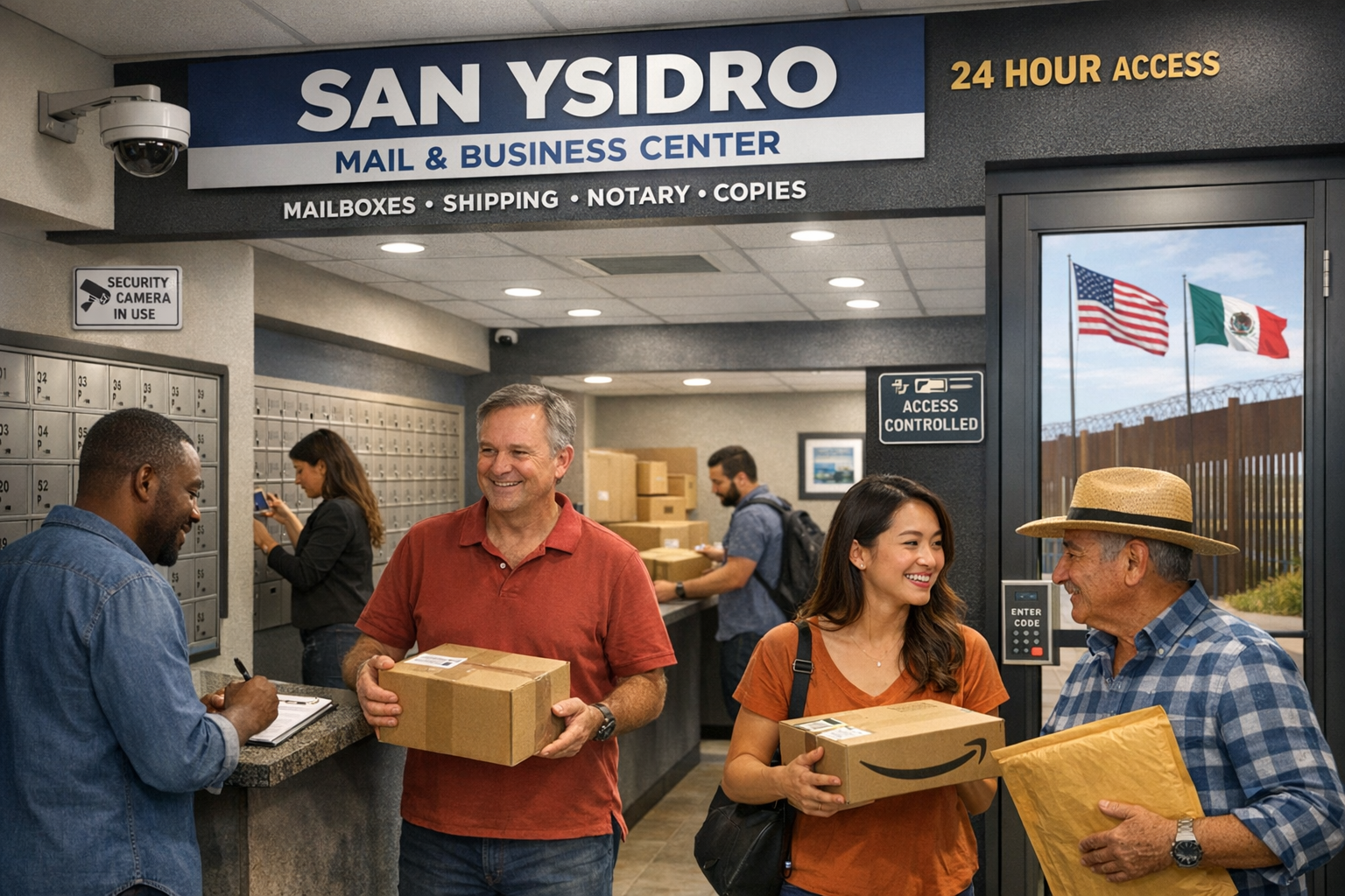 business mailing address in San Ysidro - Secure Mailbox Service