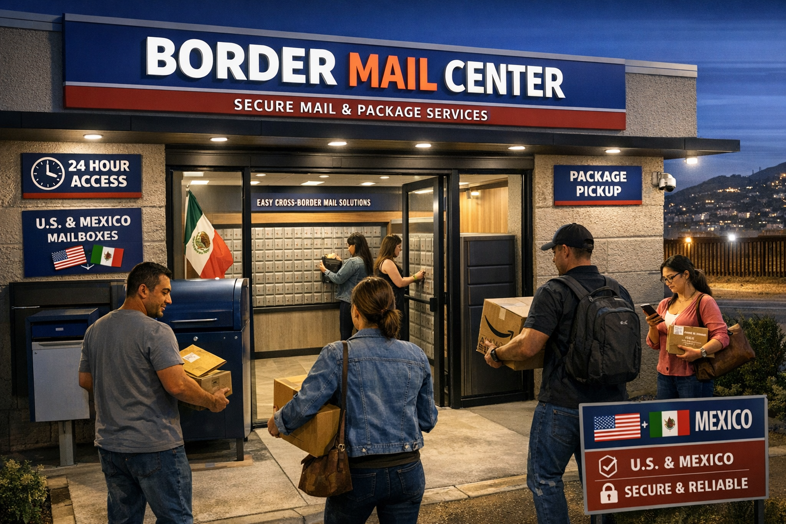 US shipping address in US - Secure Mailbox Service