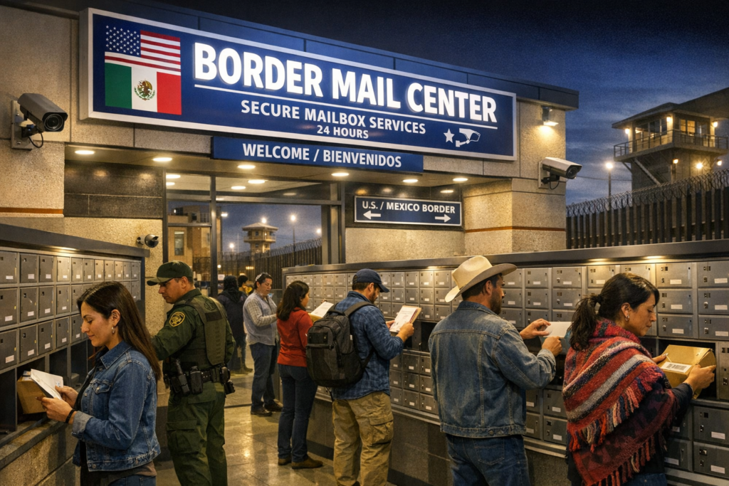 Mailbox Near Border: Secure 24 Hours Access for Tijuana & San Ysidro