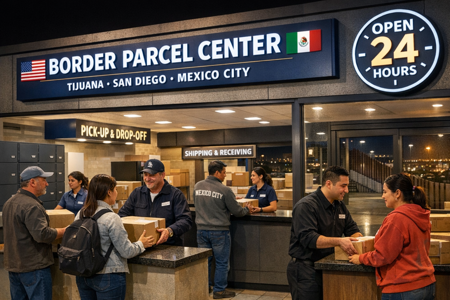 cross border shipping in USA-Mexico - Secure Mailbox Service