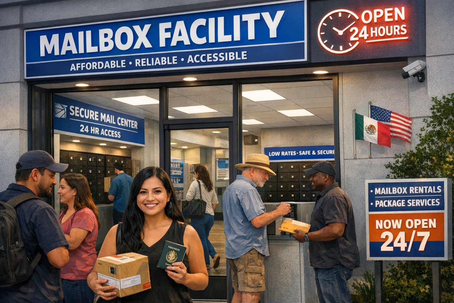 cheap mailbox rental in San Ysidro - Secure Mailbox Service