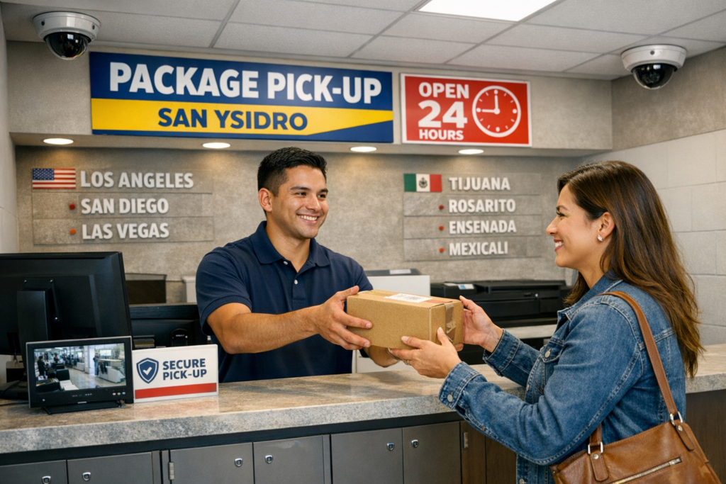 Parcel Pickup San Ysidro: Secure 24 Hours Package Receiving Near Tijuana