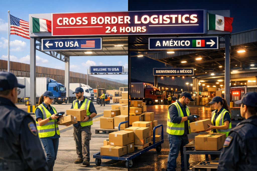 Cross Border Logistics: Secure 24 Hours Shipping USA to Mexico