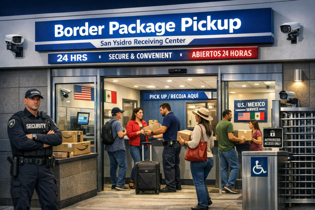 Package Receiving San Ysidro: Secure 24 Hours Access Near the Border